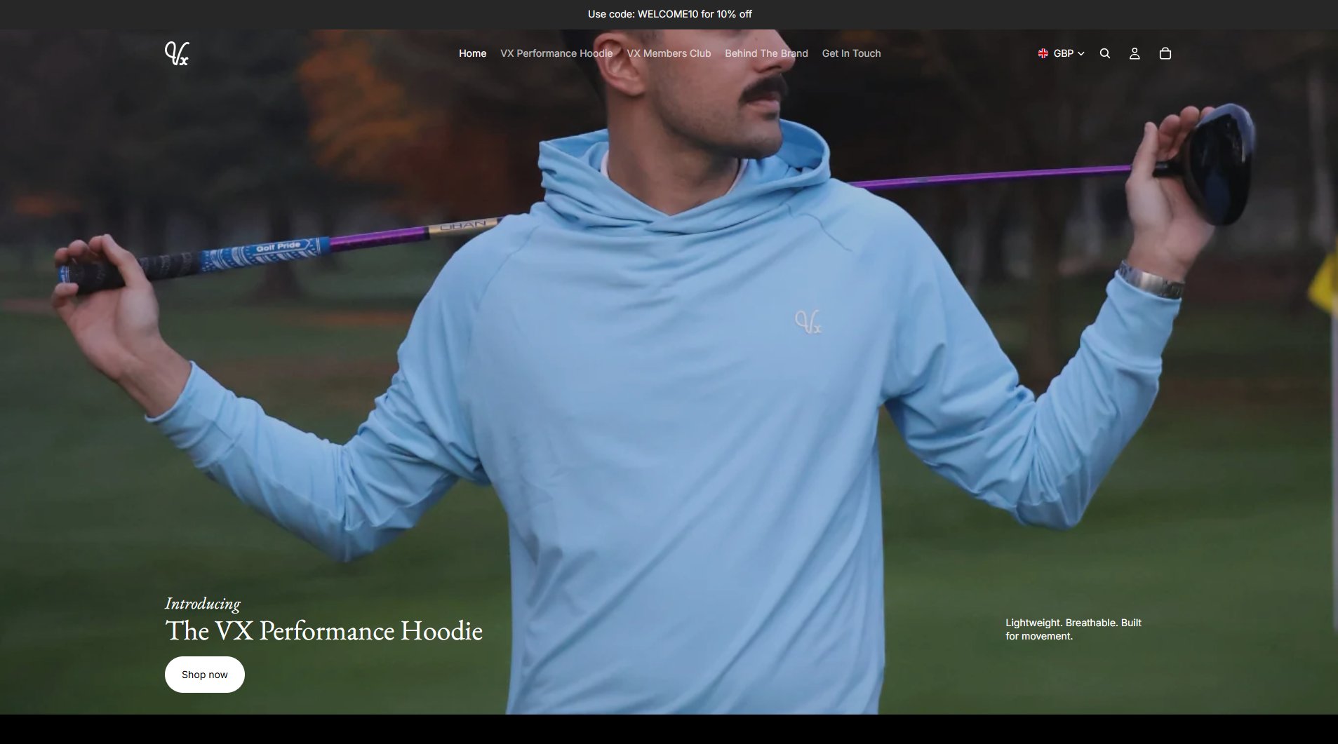 Vintxge Golf Homepage